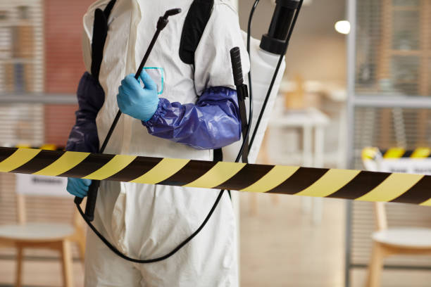 Professional Biohazard technician working in Fairfield, NC
